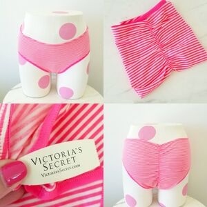 Victoria's Secret Vintage Low Rise Cotton Lingerie Stripe Hiphugger Panty NWT